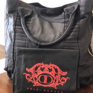 Brand New Kelsi Dagger Leather Tote